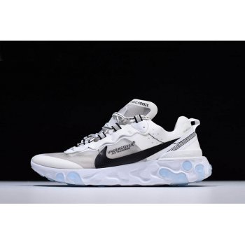 Undercover x Nike React Element 87 White Grey Black Shoes Shoes